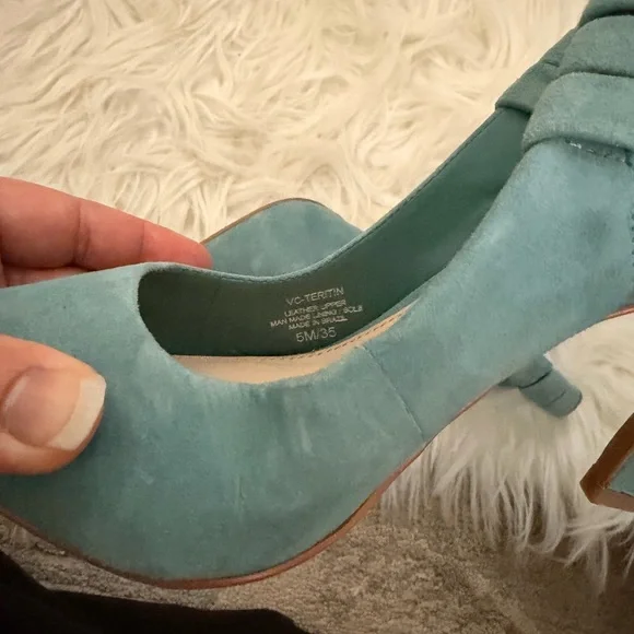 Vince camuto blue heels - Picture 3 of 3
